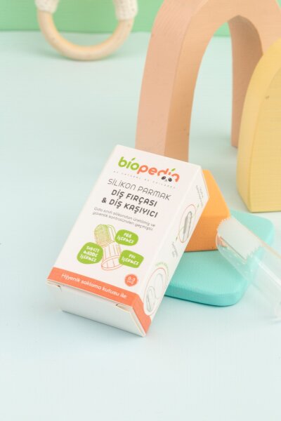 Biopedia Silikon Parmak Diş Fırçası & Diş Kaşıyıcı - 2