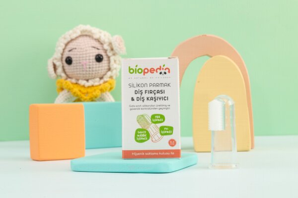 Biopedia Silikon Parmak Diş Fırçası & Diş Kaşıyıcı - 3